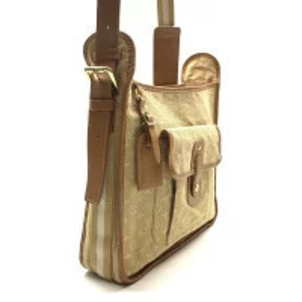 Louis Vuitton Marie Buzas Shoulder Kate Bag Canvas Monogram Beige Tan